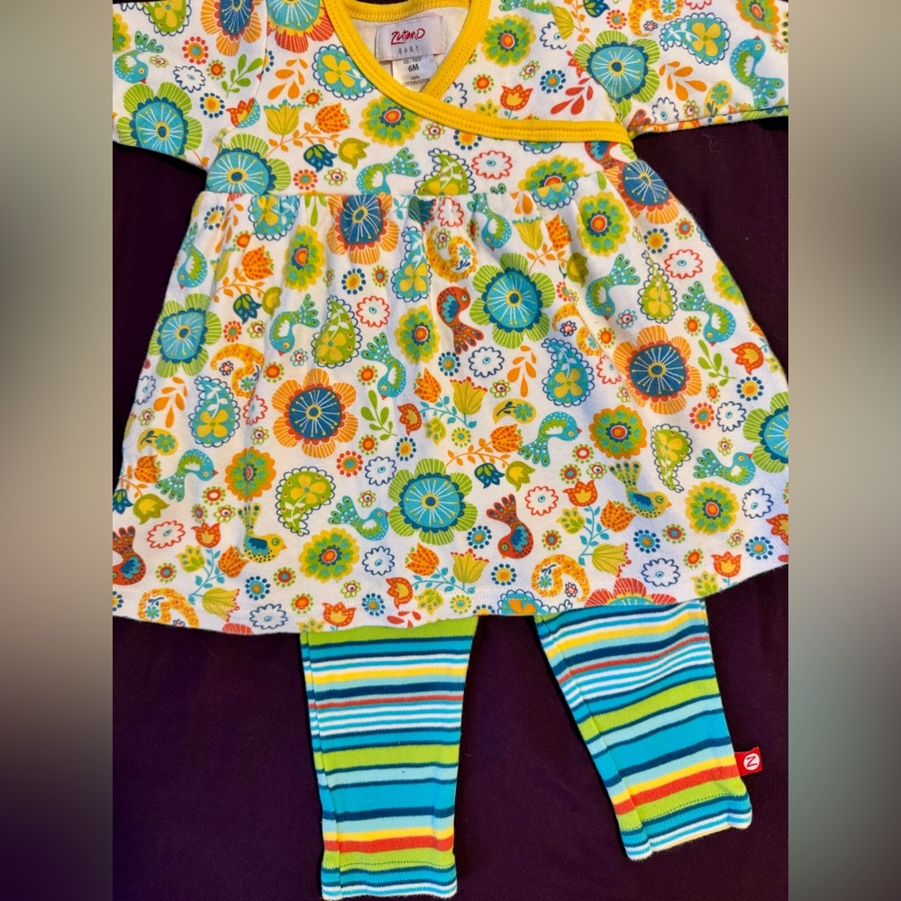 Zutano 6month dress/leggings